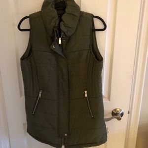 Tribal Army Green Utility Style Vest